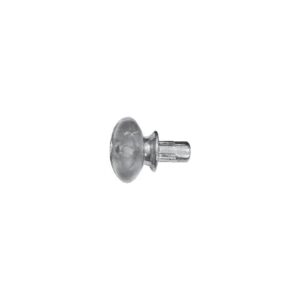 Taquet Tauere diamètre 5 mm avec ventouse trasparente ovale - sachet de 50 - LEGALLAIS - 463492