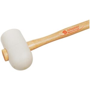 Maillet de carreleur caoutchouc dur blanc - TALIAPLAST - 662319