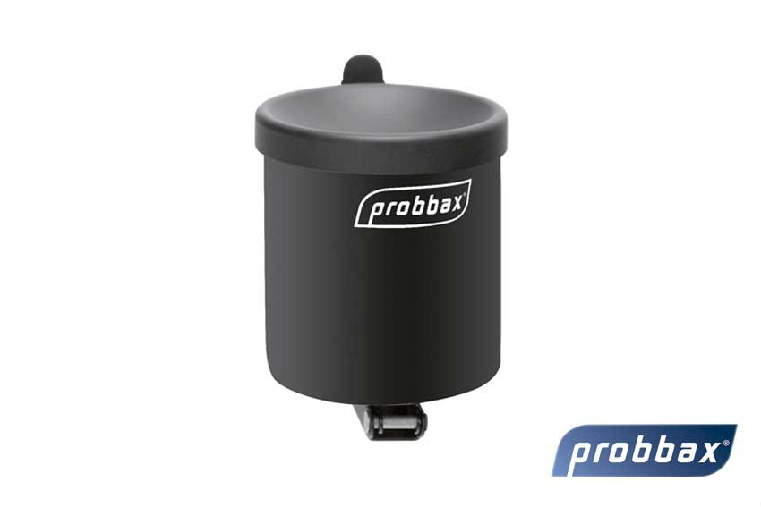 Probbax - Cendrier mural rond 1.5 l - jusqu'a 450 megots - Probbax -