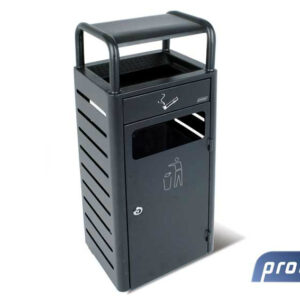 Probbax - Cendrier sur pied 2.3 l + poubelle 20 l - Probbax -
