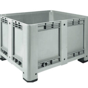 Qubb - Caisse-palette 615l - 1200x1000x765mm - fermée - 4 pieds - Qubb -