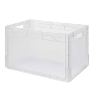 Qubb - EN Bac gerbable Budget Crystal 78l - 600x400x400mm - Qubb -