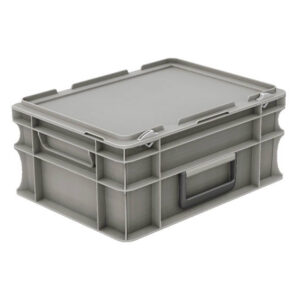 Qubb - Euronorm coffre avec couvercle et poignee 15l - Qubb -