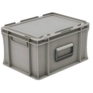 Qubb - Euronorm coffre avec couvercle et poignee 20l - Qubb -