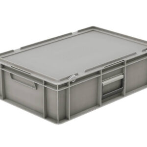 Qubb - Euronorm coffre avec couvercle et poignee 30l - Qubb -