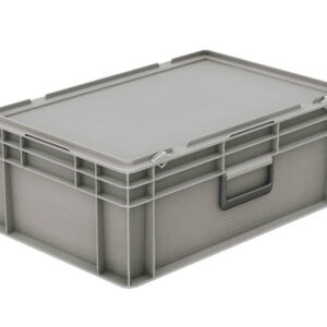 Qubb - Euronorm coffre avec couvercle et poignee 42l - Qubb -