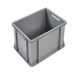 Qubb - EN Bac gerbable Budget Grey 35l - 400x300x360mm - Qubb -