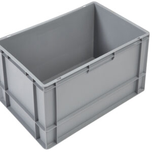 Qubb - EN Bac gerbable Budget Grey 76l - 600x400x400mm - Qubb -