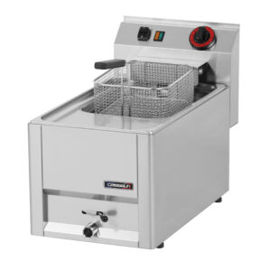 Friteuse électrique à poser avec vanne de vidange 8 litres T 33 - C6FEV8T33 - CASSELIN
