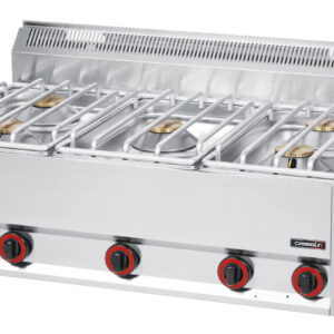 Fourneau gaz à poser 5 feux L 99 - C6FOG5FL99 - CASSELIN