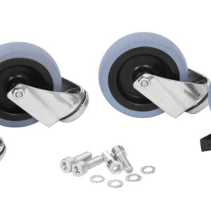 Lot de 4 roues pour soubassement - C6L4RS - CASSELIN