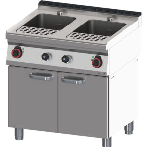Cuiseur à pâtes avec soubassement 2x23 litres 80 - C7CAP23280S - CASSELIN