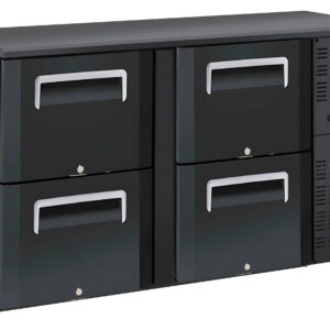 Arrière bar 2 x 2 tiroirs - CAB22T - CASSELIN