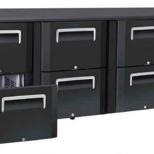 Arrière bar 3 x 2 tiroirs - CAB32T - CASSELIN