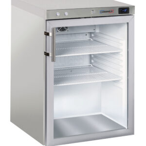 Armoire négative à spiritueux vitrée 140 L Inox - CANV140L - CASSELIN