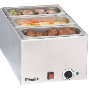 Bain-marie avec 3 x GN 1/3 - CBM3 - CASSELIN