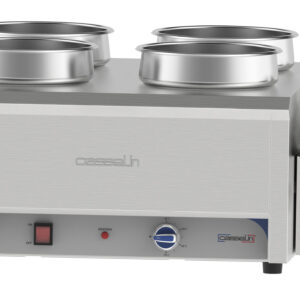 Bain-marie à eau à sauce 4 x 7,5L - CBMES475 - CASSELIN