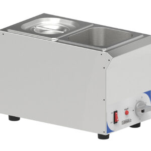 Bain-marie à sauce 2 x GN 1/6 compact - CBMS216V - CASSELIN