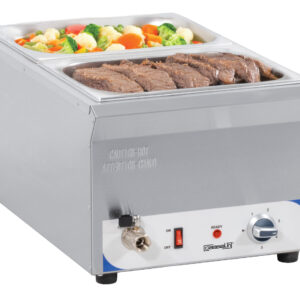 Bain-marie avec robinet de vidange GN 1/1 - 150 mm - CBMV150 - CASSELIN