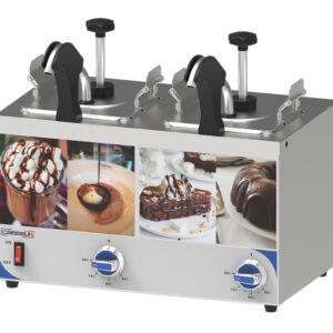 Distributeur à sauce avec pompe et bec chauffant double - CDSPBC2 - CASSELIN