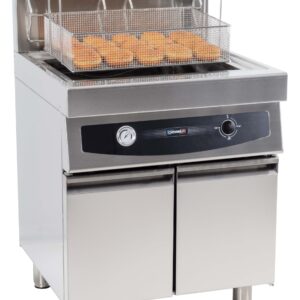 Friteuse à beignets gaz avec soubassement 35 litres - CFBG35S - CASSELIN