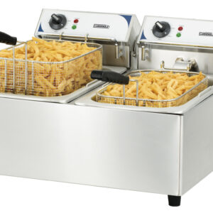 Friteuse électrique 2 x 10 litres - CFE102B - CASSELIN