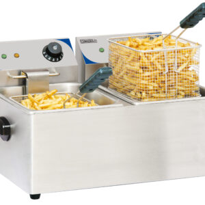 Friteuse électrique 2 x 4 litres - CFE42 - CASSELIN