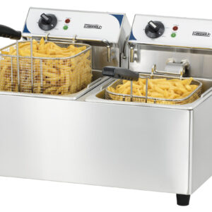 Friteuse électrique 2 x 7 litres - CFE72B - CASSELIN