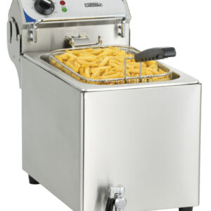Friteuse électrique avec vanne de vidange 10 litres - CFEV10B - CASSELIN