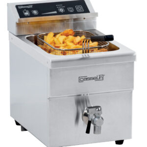Friteuse à induction avec vanne de vidange 8 litres - CFIV8 - CASSELIN