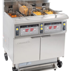 Friteuse électrique avec filtration 4 x 12 litres 17+17kW - CFPF124 - CASSELIN