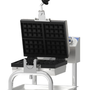 Gaufrier simple ouverture 180° - 4 mini gaufres - CG180S4 - CASSELIN