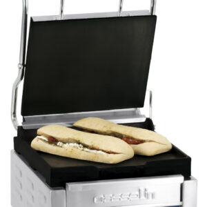Grill Panini Petit Premium Lisse - Lisse avec minuteur - CGPLLPPT - CASSELIN