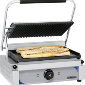 Grill Panini plaques Rainurée - Lisse - CGPRL - CASSELIN