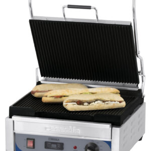 Grill Panini Grand Premium Rainurée - Rainurée avec minuteur - CGPRRGPT - CASSELIN