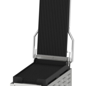 Grill Panini compact Premium Rainurée - Rainurée avec minuteur - CGPRRXSPT - CASSELIN