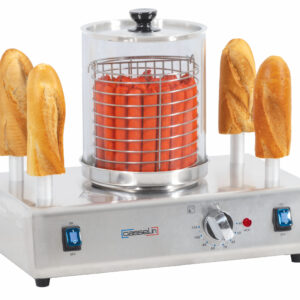 Machine à hot dog 4 plots chauffants - CMH4 - CASSELIN