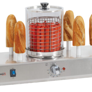 Machine à hot dog 6 plots chauffants - CMH6 - CASSELIN