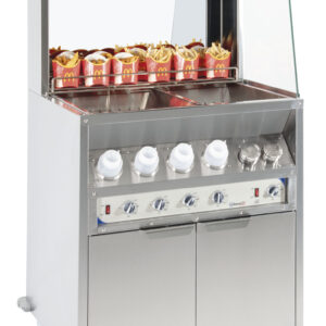 Poste de salage chauffe sauce 800 - CPDSCS800 - CASSELIN