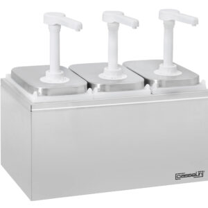 Pompe à sauce neutre 3 x 2L - CPSN32L - CASSELIN