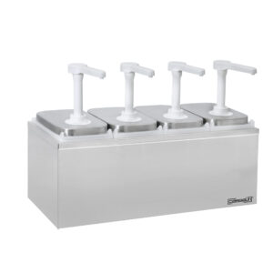 Pompe à sauce neutre 4 x 2L - CPSN42L - CASSELIN