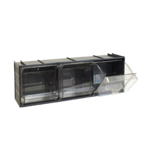 Mobil Plastic - Bloc-tiroir basculants 3 godets - série Crystal Box - Mobil Plastic -