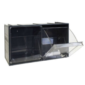 Mobil Plastic - Bloc-tiroir basculants 2 godets - série Crystal Box - Mobil Plastic -