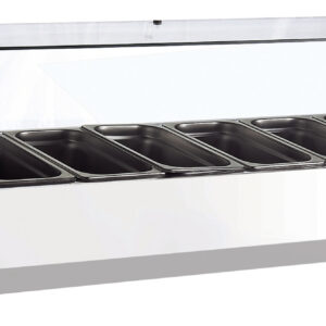 Saladette à poser 8x GN 1/4 - CSAP814 - CASSELIN