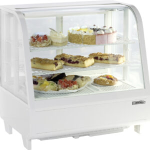 Vitrine réfrigérée à poser 100L Blanche - CVR100LB - CASSELIN
