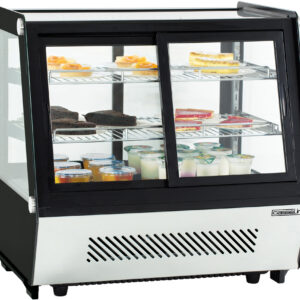 Vitrine réfrigérée à poser double portes 125L - CVR125L - CASSELIN
