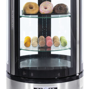 Vitrine réfrigérée ronde 100L - CVRR100L - CASSELIN