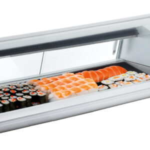 Vitrine réfrigérée à sushis 63 L - CVRS63L - CASSELIN