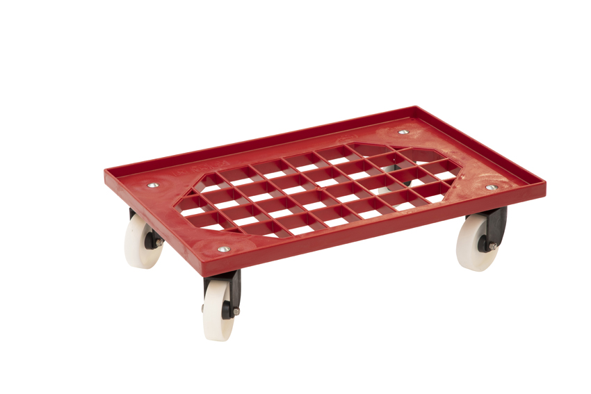 Qubb - Chariot de transport Food - 4 roues pivotantes en PA - Qubb -