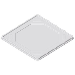 Fries kunststofftechnik - Plaque de drainage - casier lave-vaiselle 500x500mm - Fries kunststofftechnik -